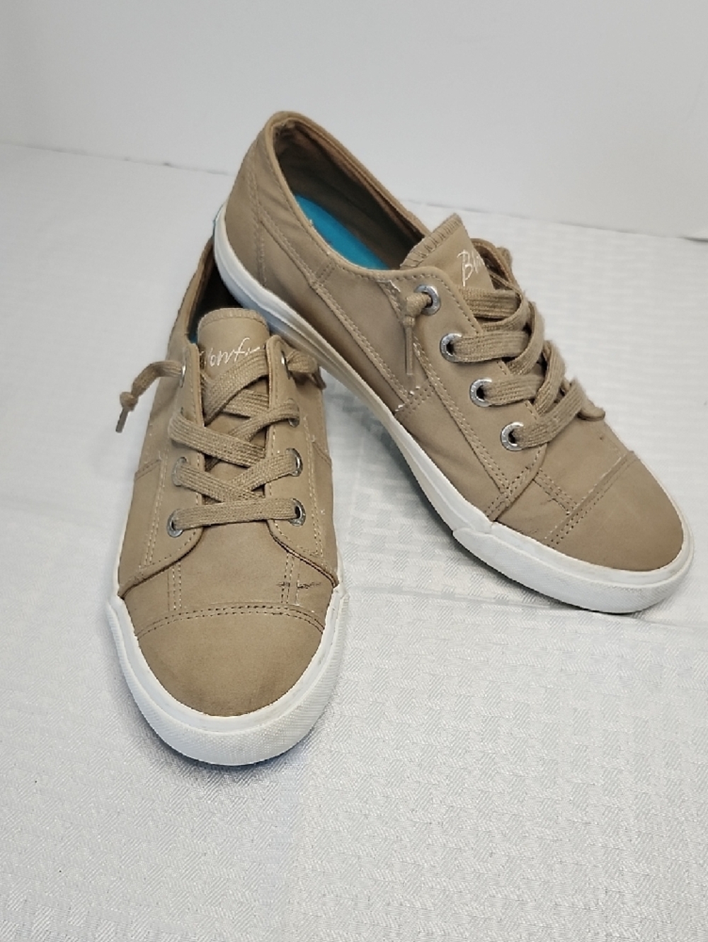 Blowfish Malibu Tan Slip On Sneakers 8.5